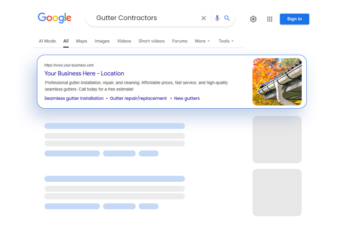 Fully-Managed Gutter SEO Service